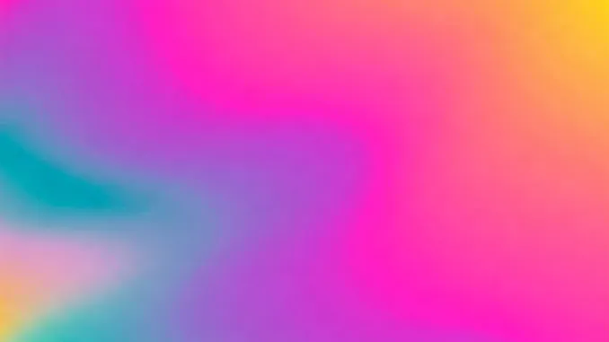 A colorful CSS gradient showing swirling colors